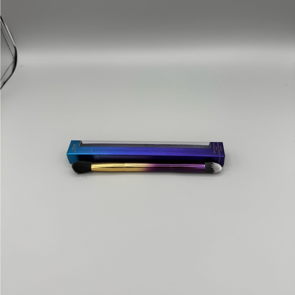 tarte Dual-Ended Makeup Brush - Gold and Purple